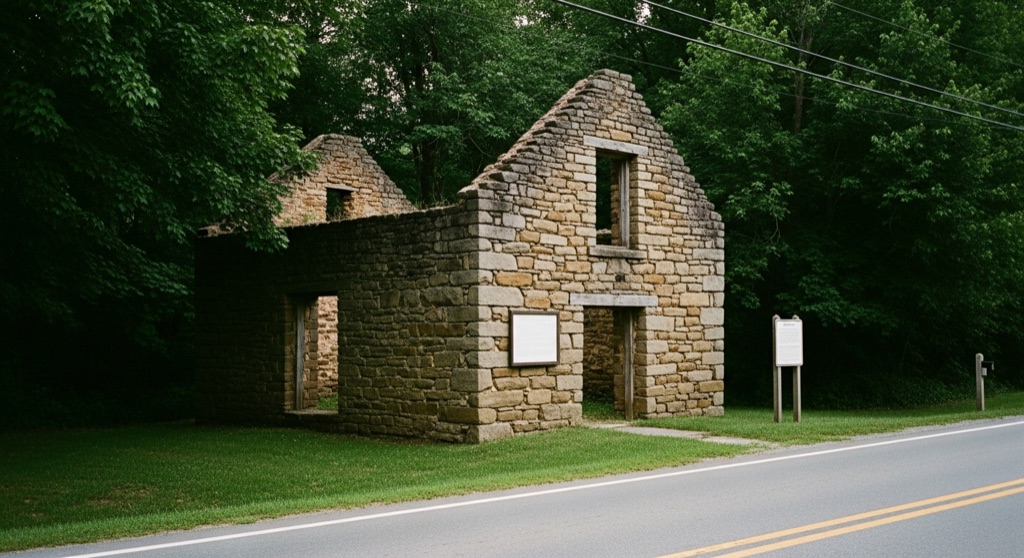 Ruins of Lincoln Blacksmith Shop
