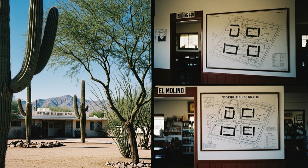 El Molino Mexican Cafe at the Scottsdale Elks Lodge (former POW Officers' Club)