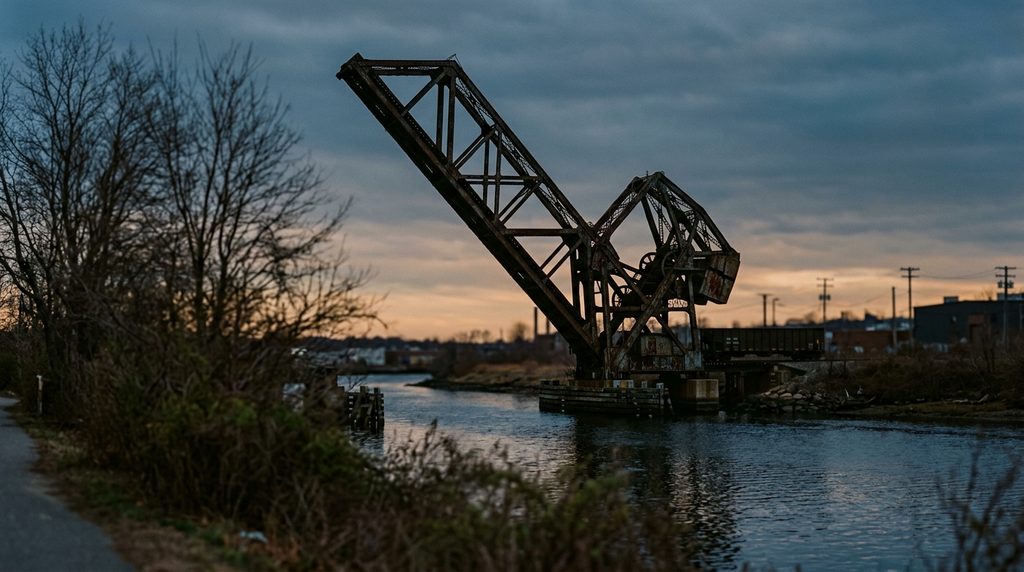 Crook Point Bascule Bridge (the "Stuck-Up Bridge")