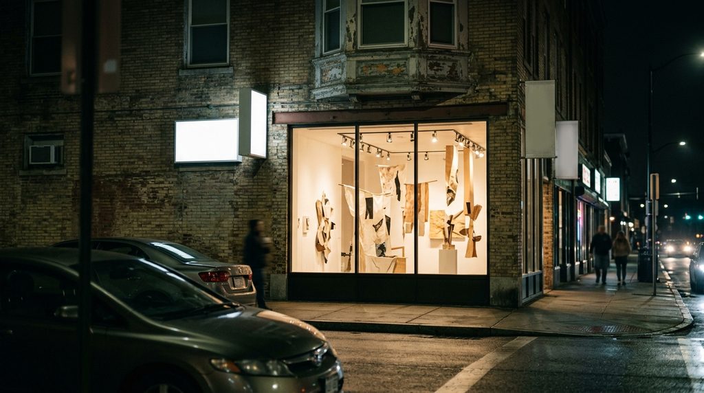 Dirt Palace Storefront Window Gallery