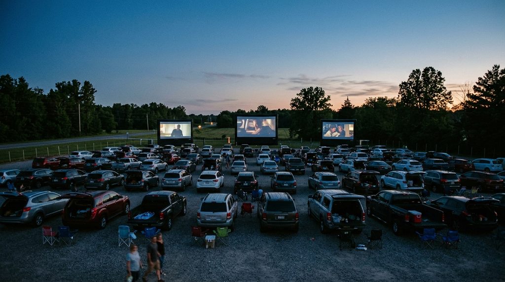 Rustic Tri-View Drive-In