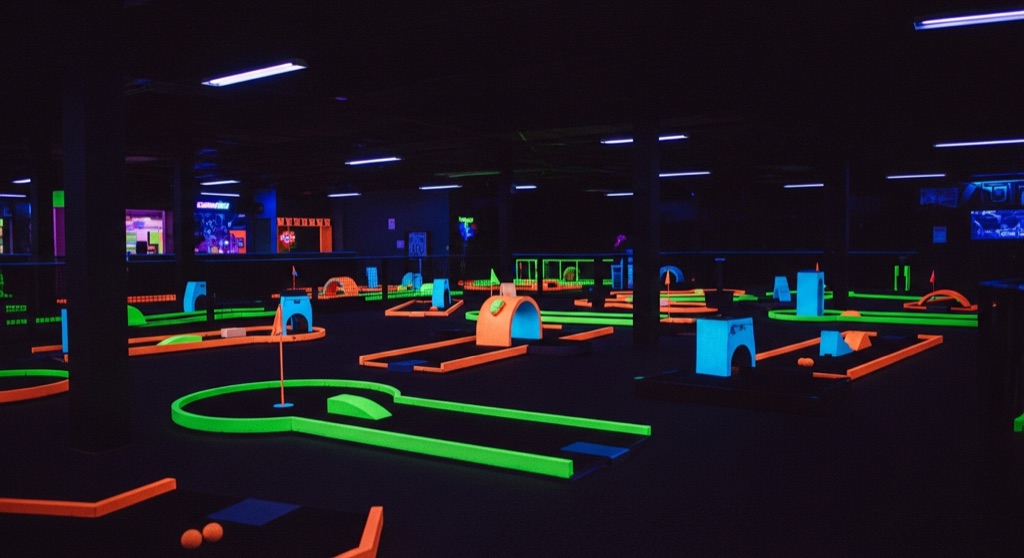 Steel City Putt Glow Golf