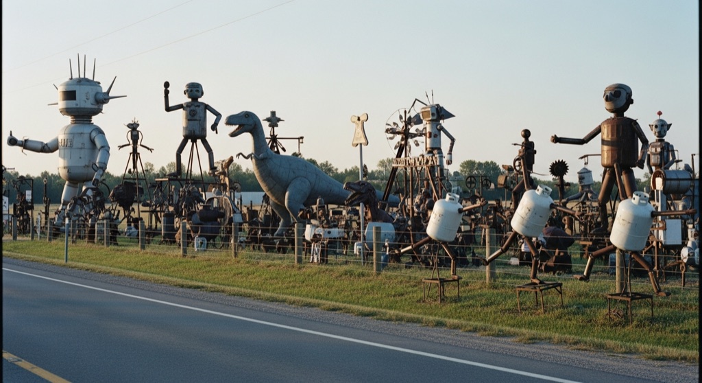Ben Harris Metal Sculptures