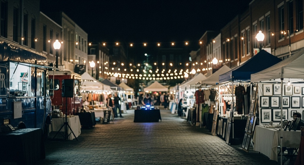 Raleigh Night Market at Historic City Market