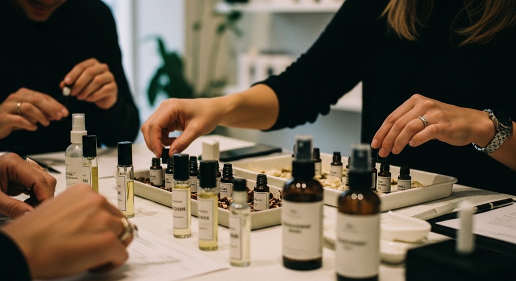 The Grapeseed Company — Custom Scent Bar