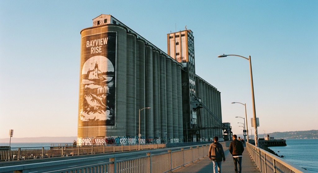 Pier 90 Grain Silos