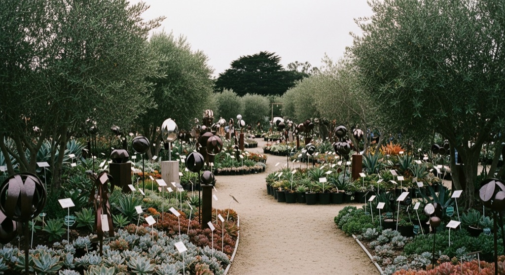 Sculpture IS: In the Garden (Sierra Azul Nursery)