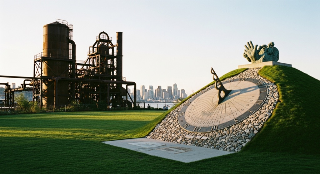Gas Works Park Shadow Sundial
