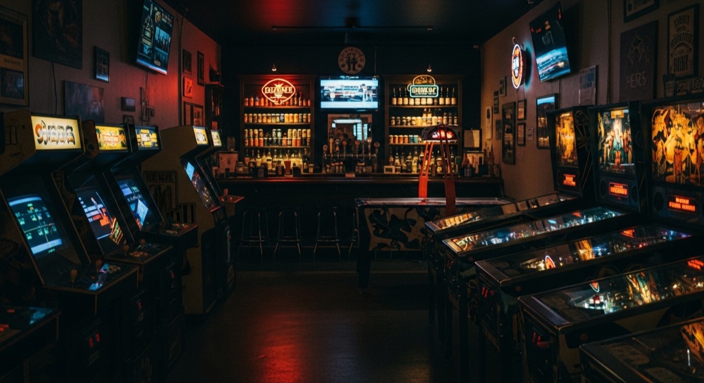 Gamers Arcade Bar