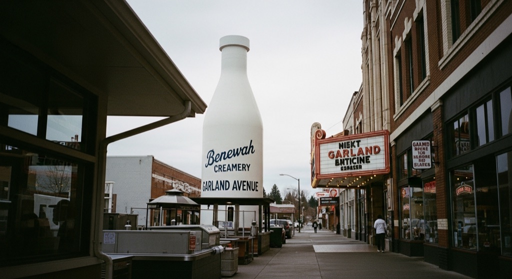 Mary Lou's Milk Bottle