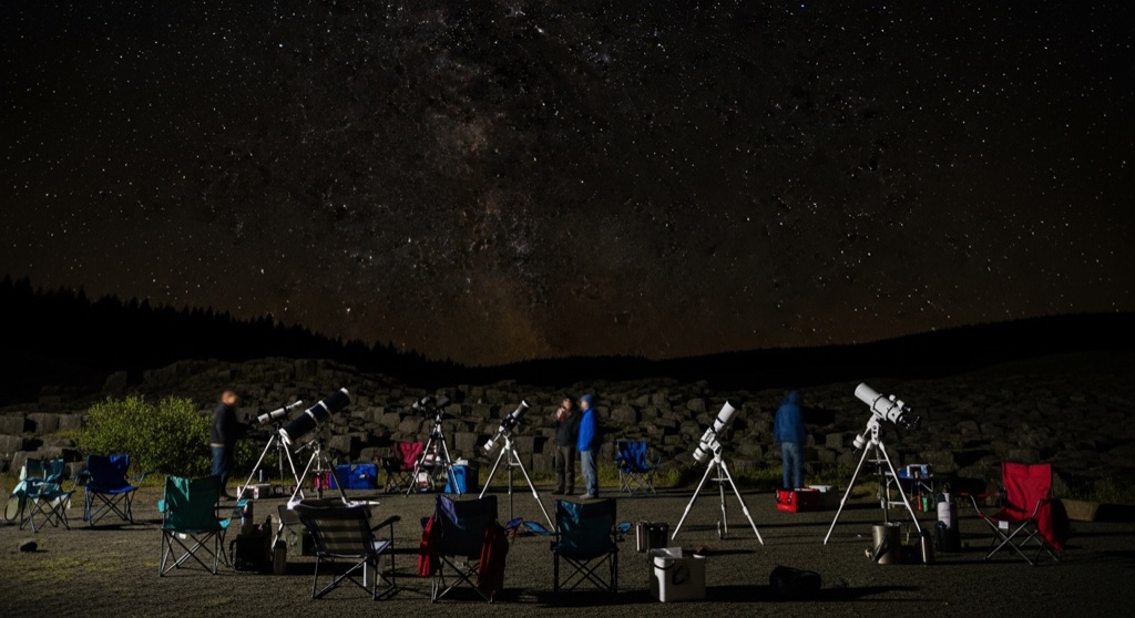 Spokane Astronomical Society Star Parties at Fishtrap