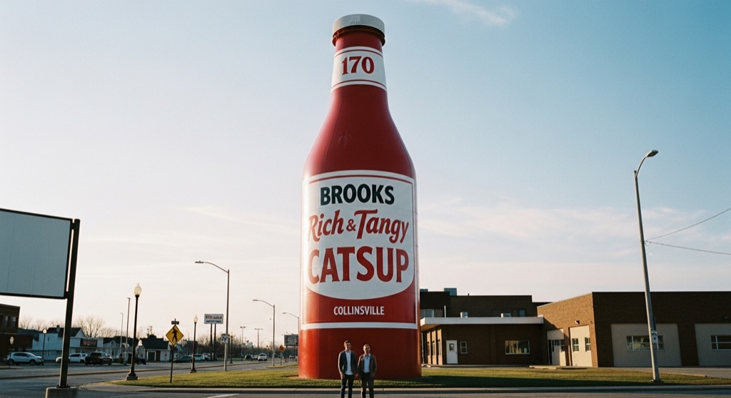 World's Largest Catsup Bottle