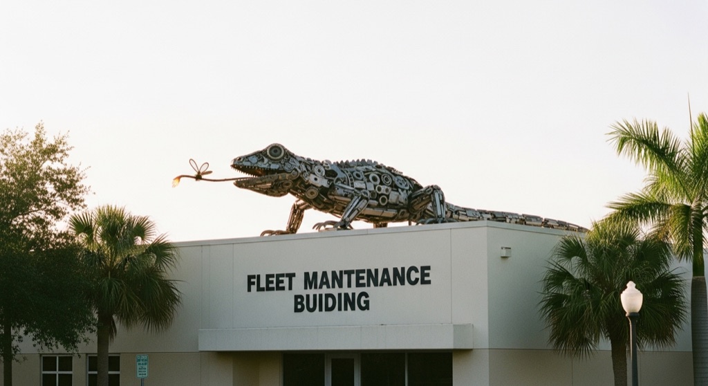 Security Lizard by Paul Eppling