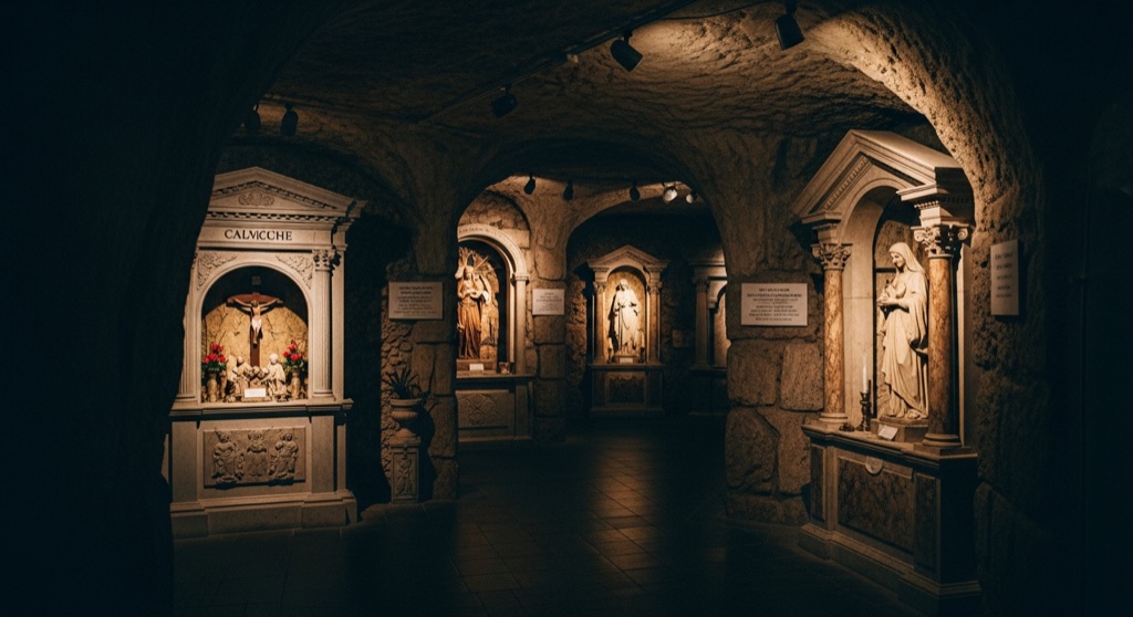 Franciscan Monastery of the Holy Land in America — Catacombs