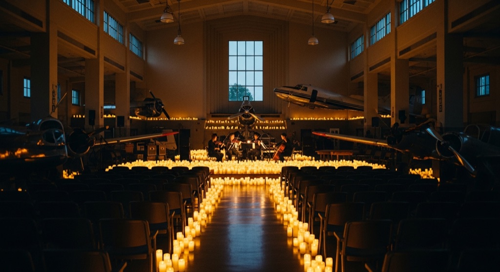 Candlelight Concerts at the Kansas Aviation Museum