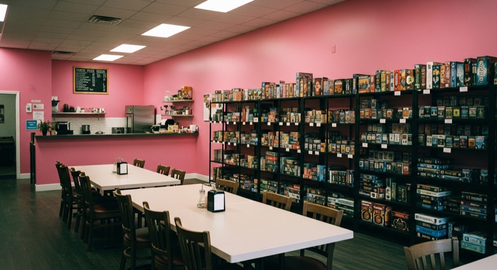 Pink Elephant Games and Cafe