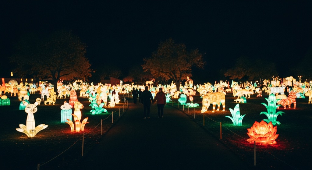Wild Lights Asian Lantern Festival (Sedgwick County Zoo)