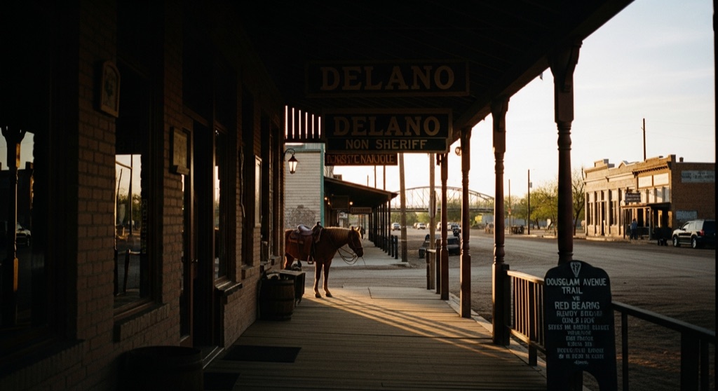 Wild West Delano self-guided ghost & red-light-district audio walk
