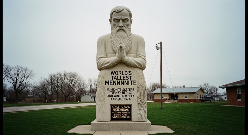 World's Tallest Mennonite (Mennonite Settler Statue)